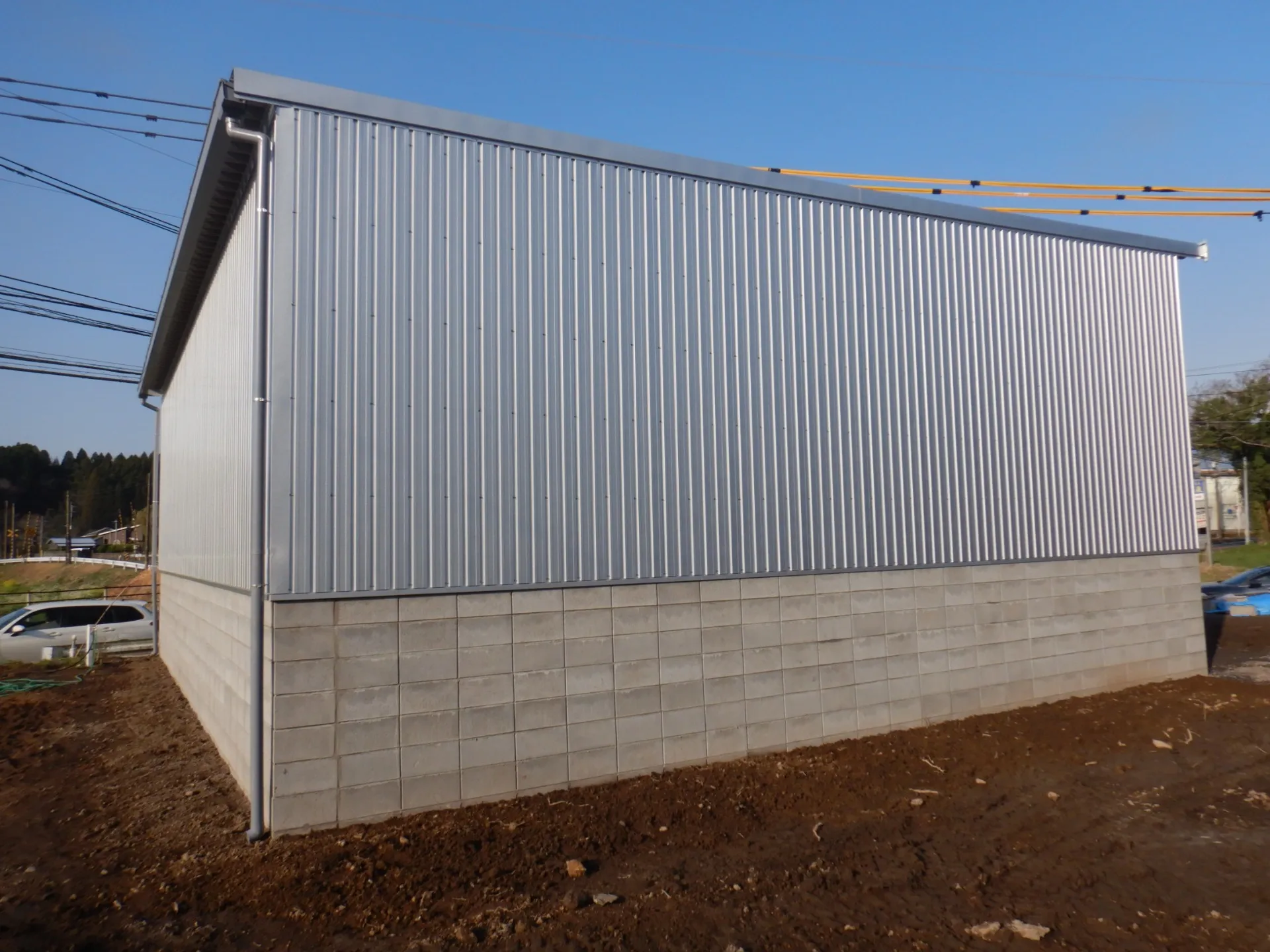 合名会社児玉実次商店様 堆肥舎新築工事